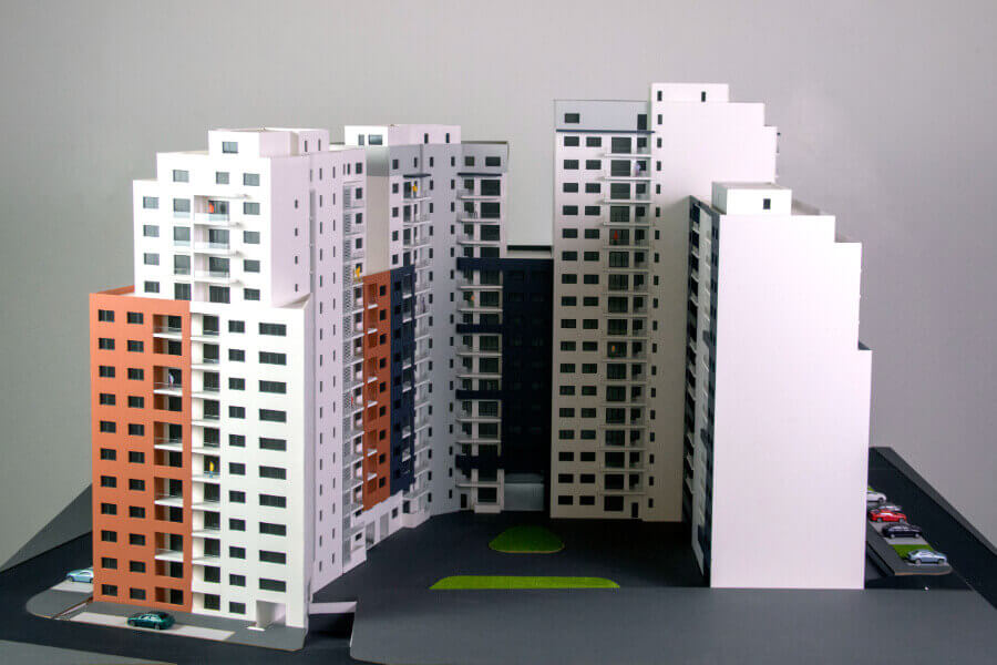 Konut Kompleksi Maketi